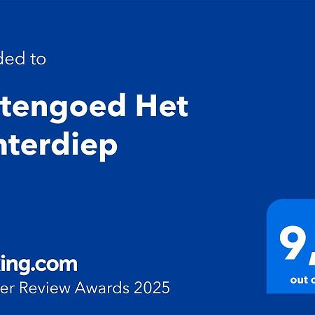 Buitengoed Het Achterdiep Ter Apel Exteriör bild