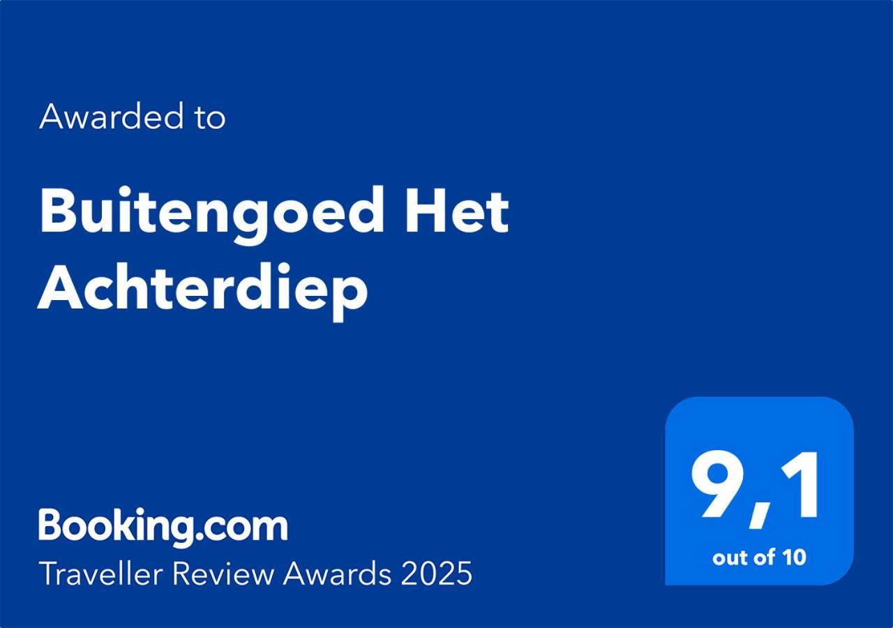 Buitengoed Het Achterdiep Ter Apel Exteriör bild